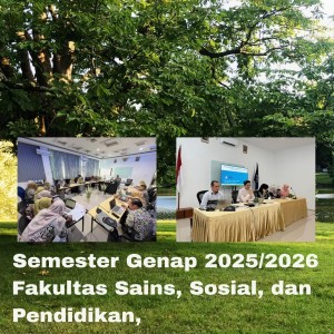 Perkuliahan Pertama Semester Genap 2025/2026 FSSP